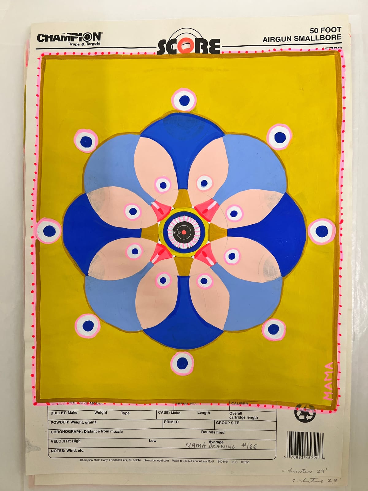 Crystalle Lacouture, MAMA Drawing #166, 2024