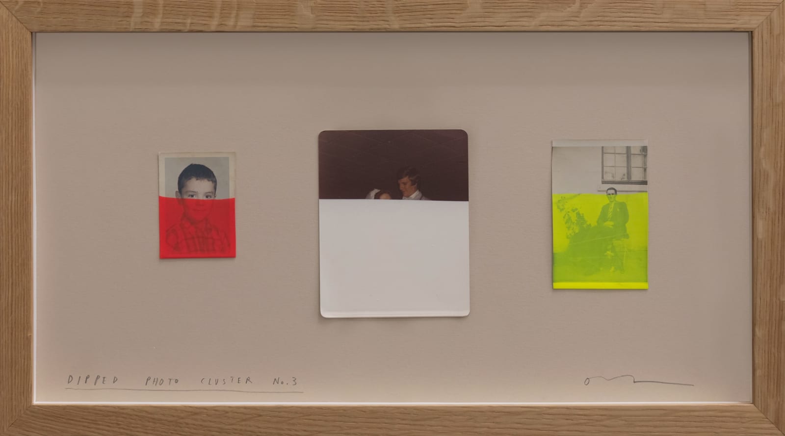 Oliver Jeffers, Dipped Photo Cluster 2, 2025