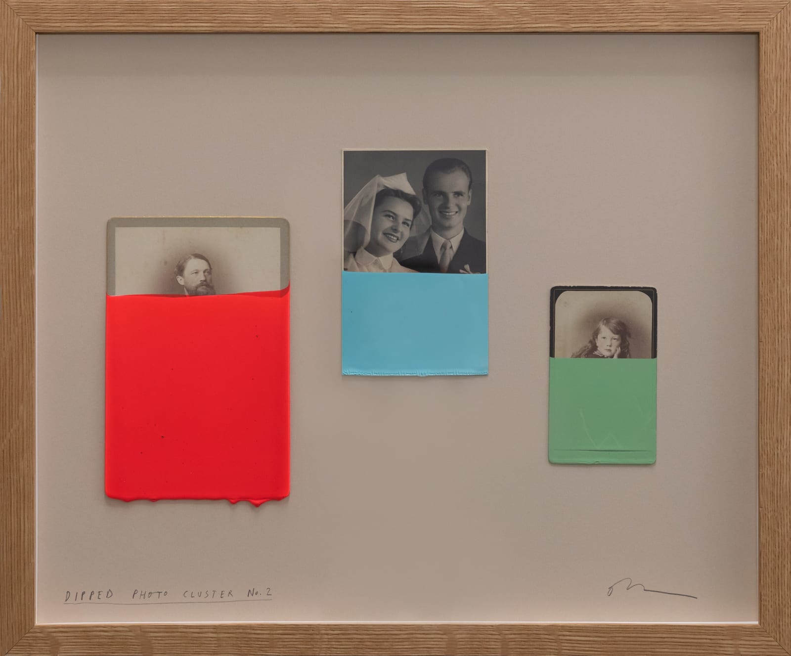 Oliver Jeffers, Dipped Photo Cluster 3, 2025