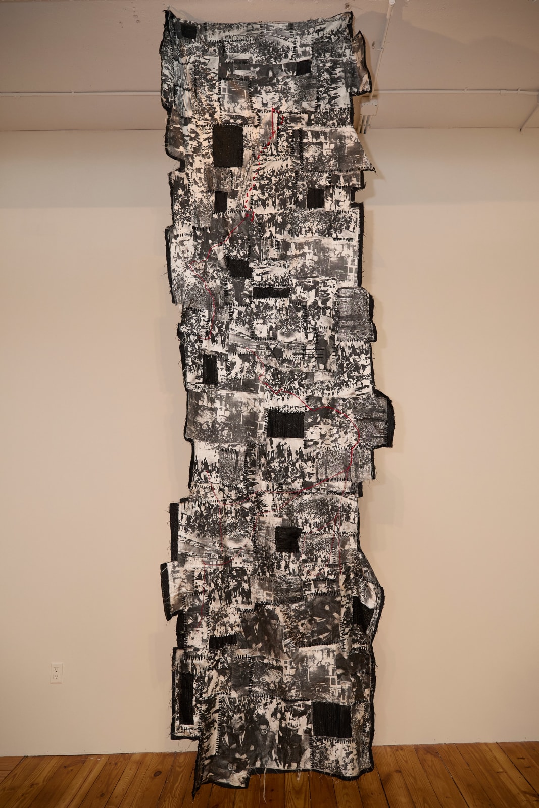 Helina Metaferia, Tapestry (The Griot), 2022