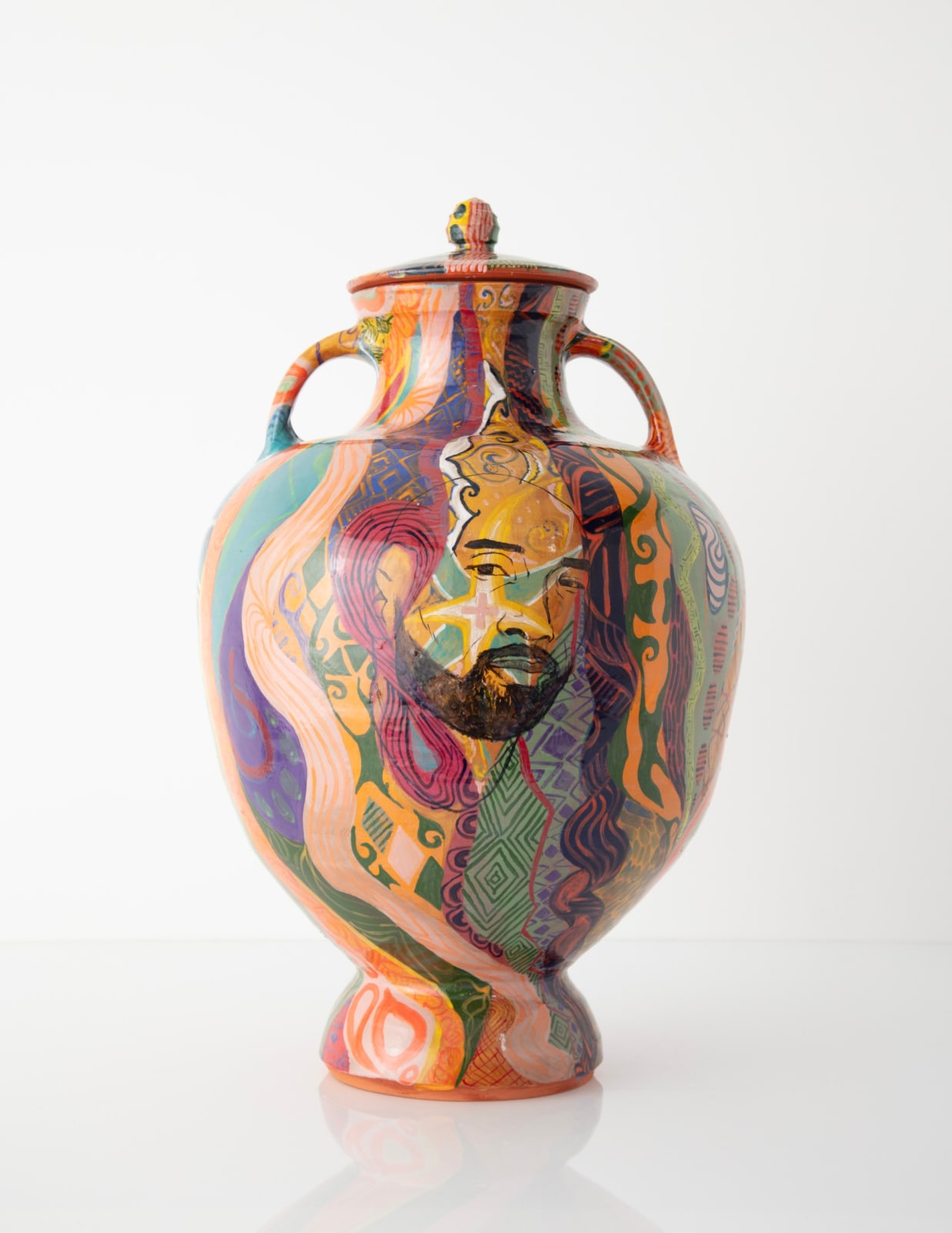 Roberto Lugo, Kobe Amphora, 2023