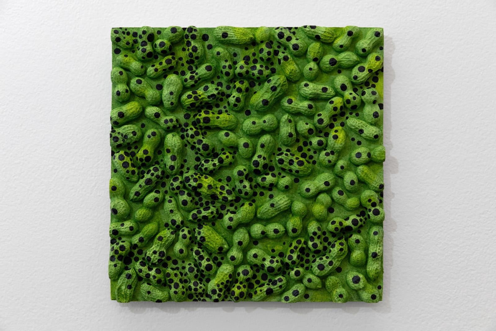 Lucy Kim, Peanuts (Green/Black), 2025