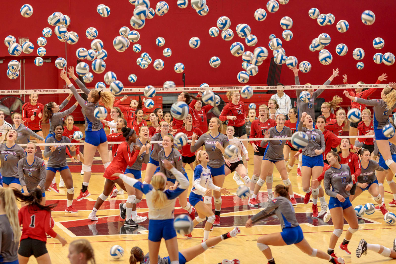 Pelle Cass, Volleyball at Northeastern University , 2018