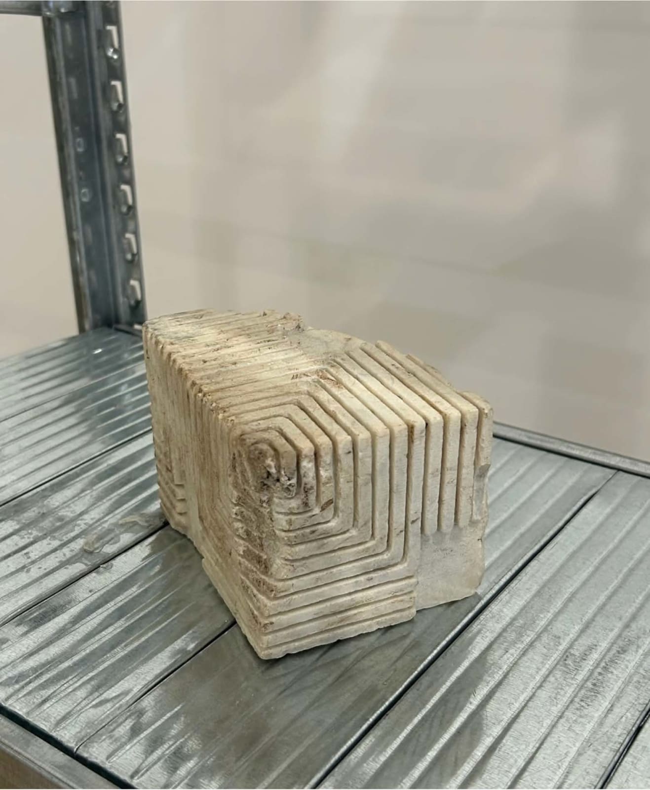 Luca Resta, Monuments, Hapy temple blocks - Nepri time machine, 2024