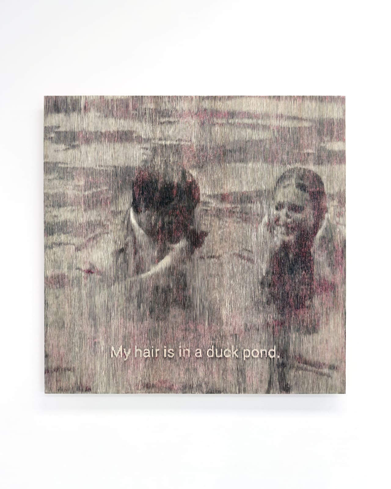 Morgane Ely, My hair is in a duck pond, 2024