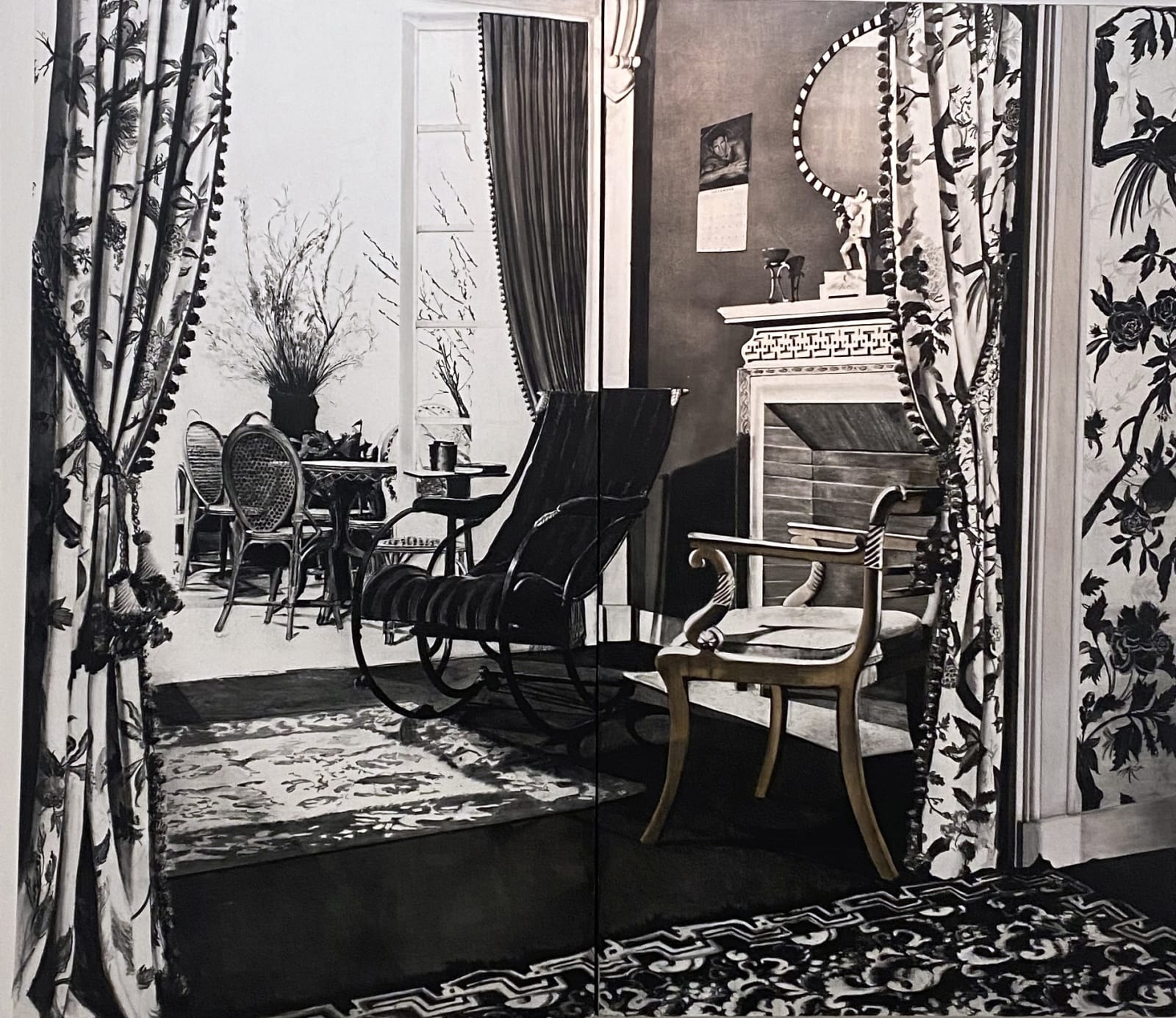 Bryce Delplanque, A Chippendale’s Interior, 2023