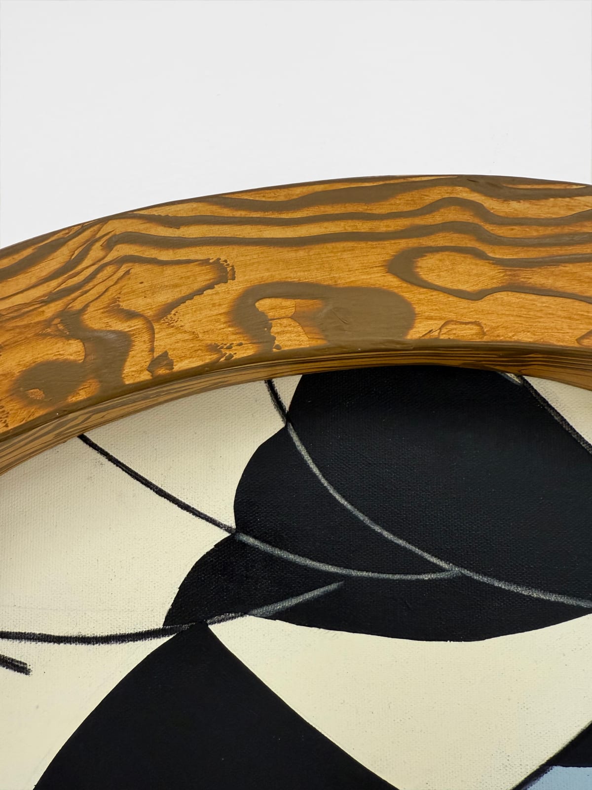 Bryce Delplanque, Peephole with Apricot, 2025