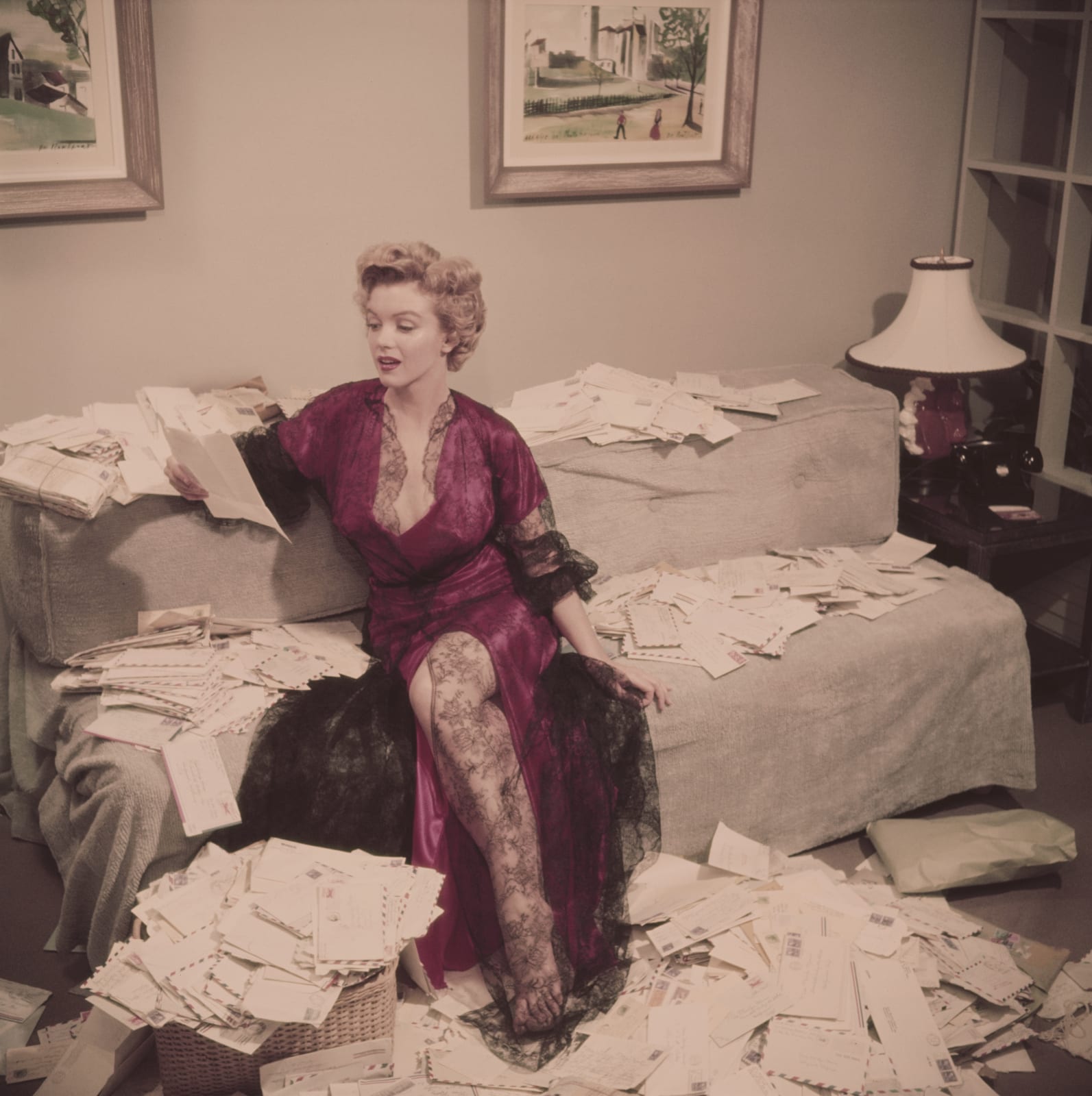 Slim Aarons, Fan Mail, 1952