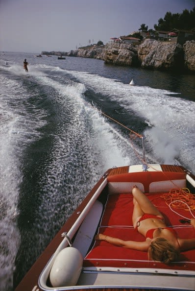 Slim Aarons, Leisure in Antibes, 1969