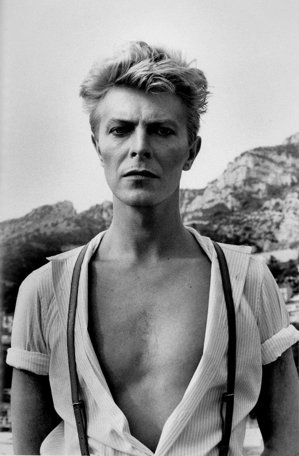 Helmut Newton, David Bowie, Monte Carlo 1983, 1983