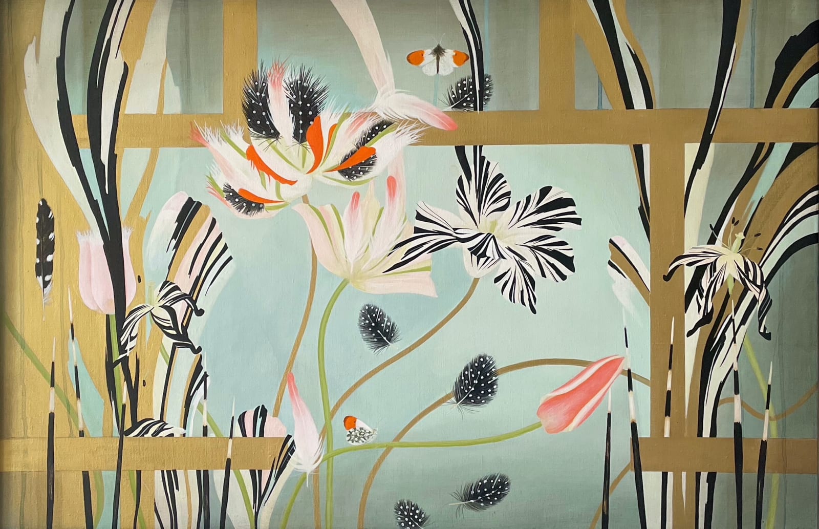 Jane Corbett, Tulip Mania: Feathered, 2025