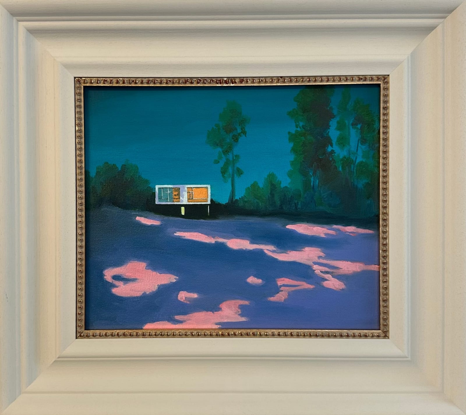 Charlotte Brisland, Far Away Turquoise and Lilac, 2024