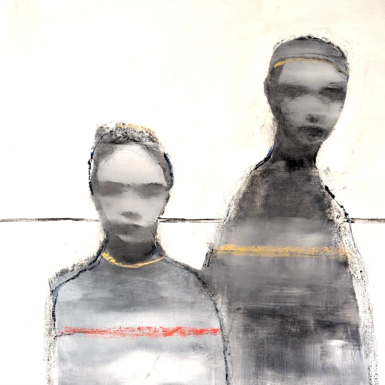 Cliff Warner, Figures in introspection VI, 2025