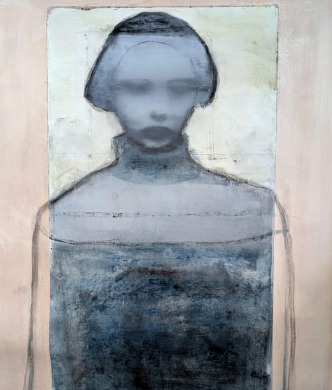 Cliff Warner, Figure in reflection I, 2025