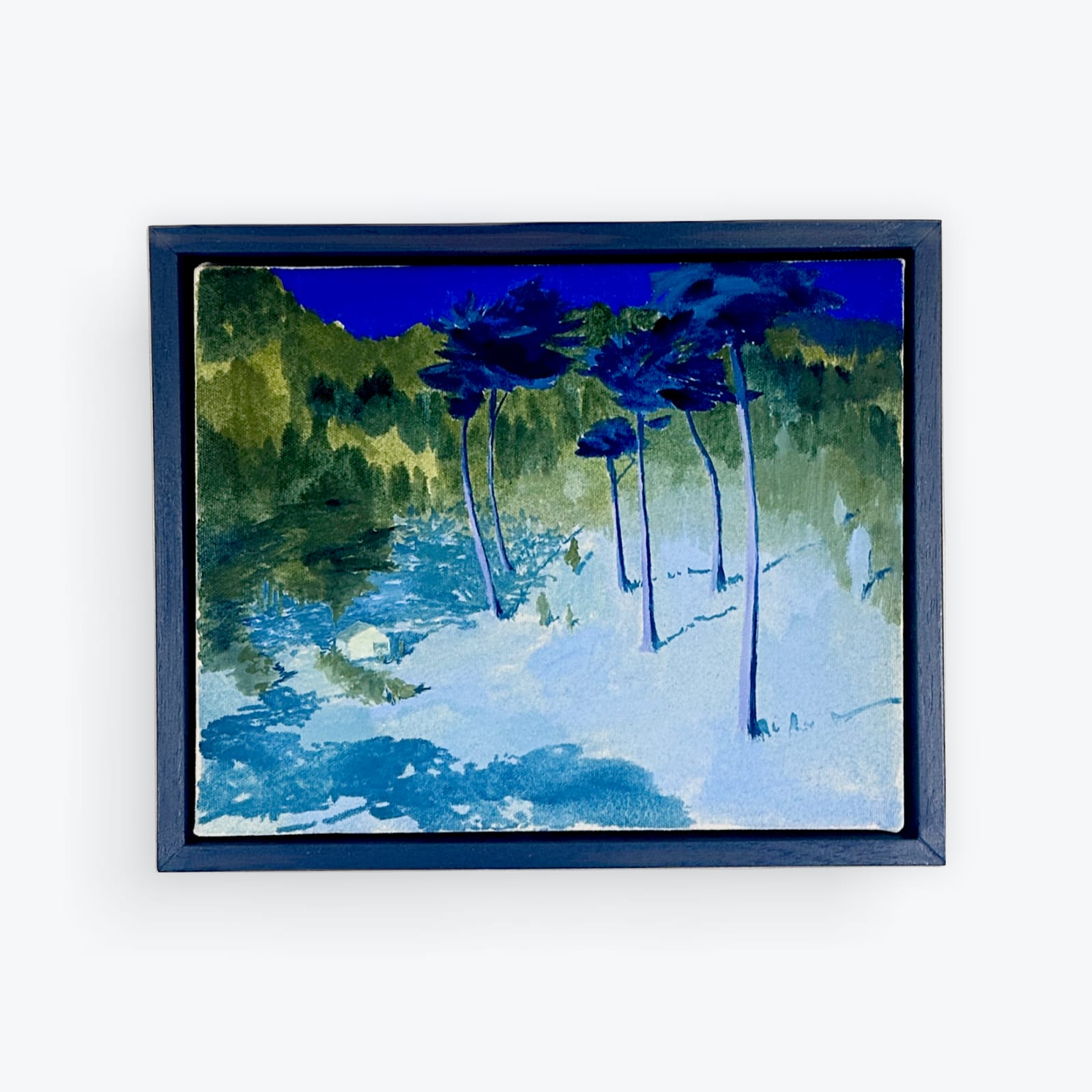 Charlotte Brisland, Looming Blues, 2025