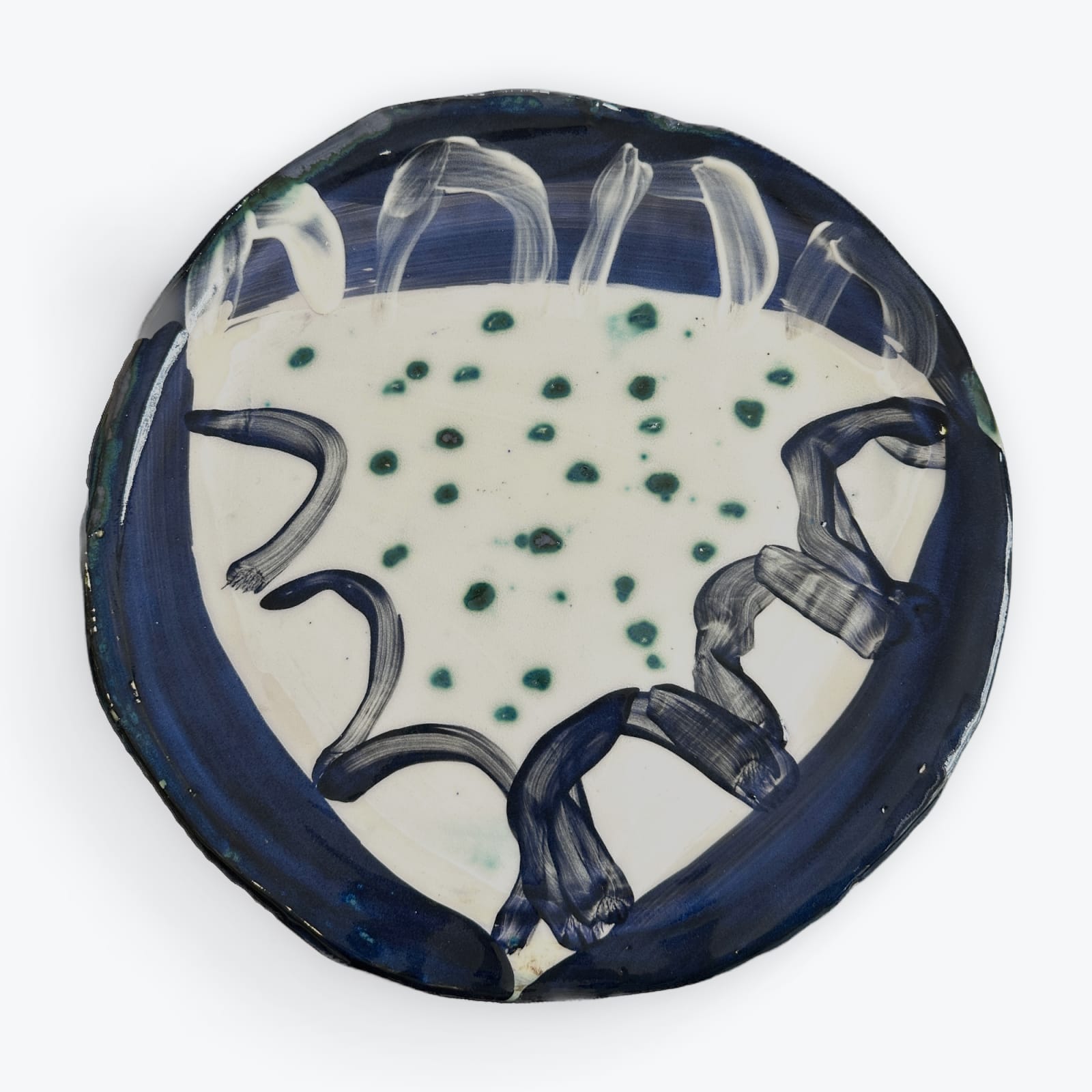 Louise Kaye, Big Sunflower Plate, 2025