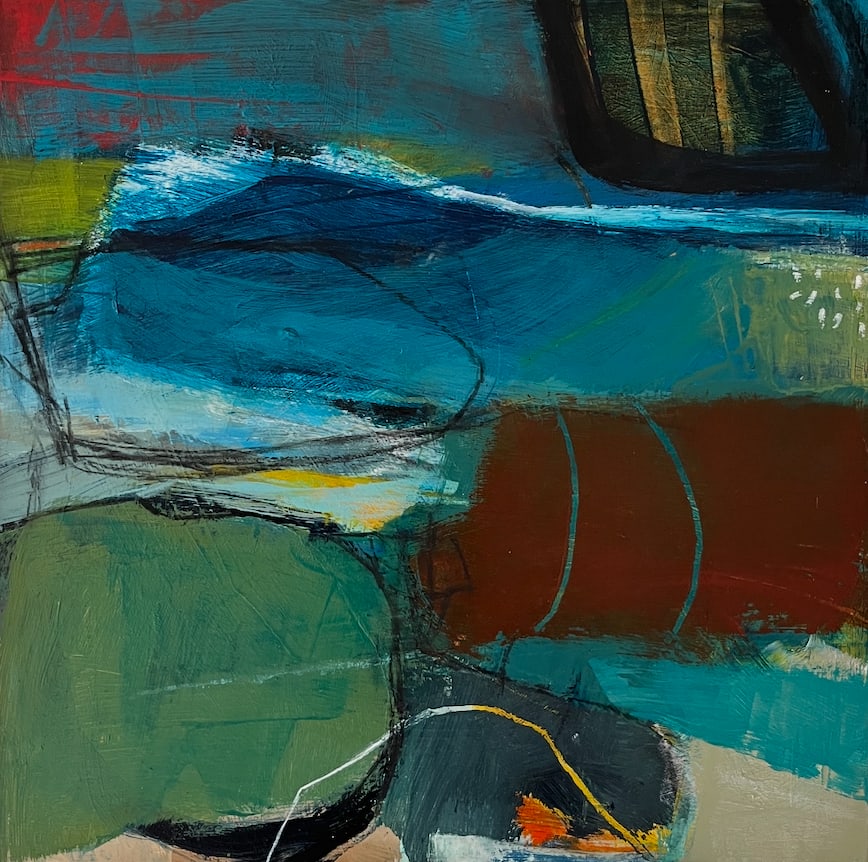 Peter Kelly, Under The Sky The Waters Edge, 2025