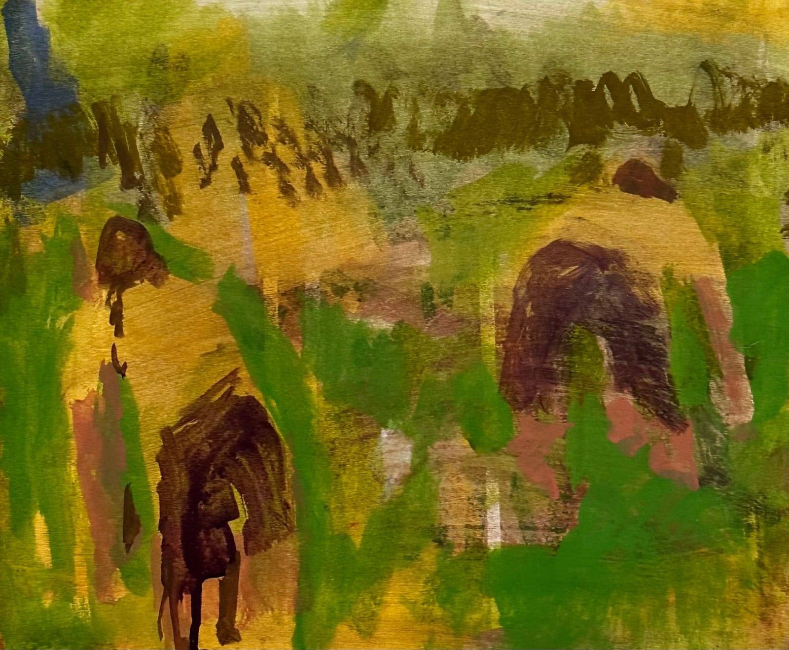 Caroline Cornelius, Harvest (Study), 2024 Prince & Pilgrim