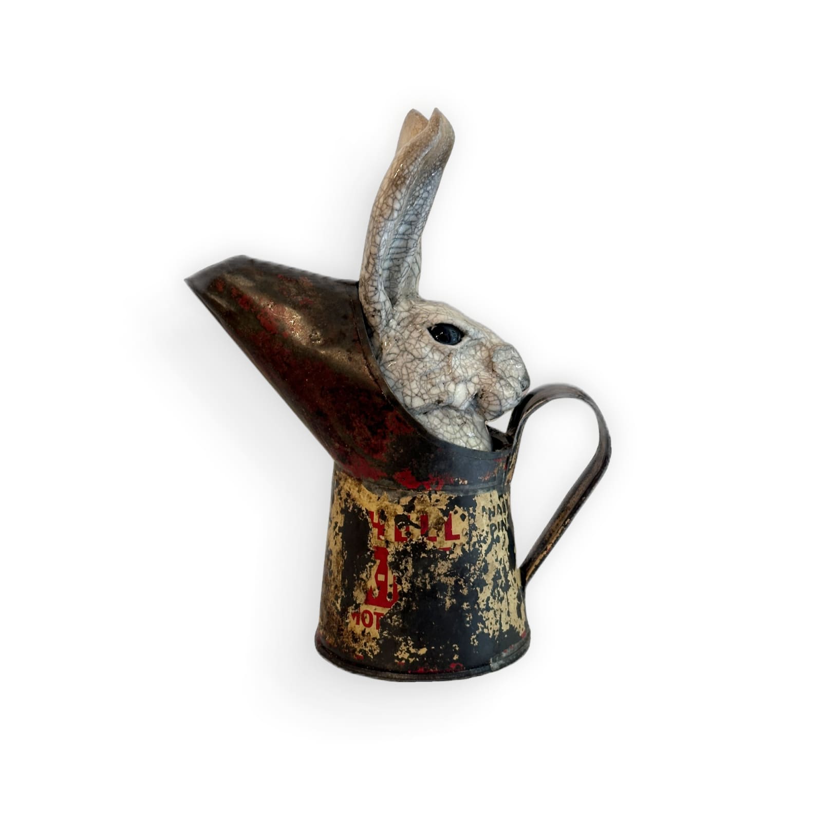 R & B Ceramics, Half Pint Greasy Hare, 2025