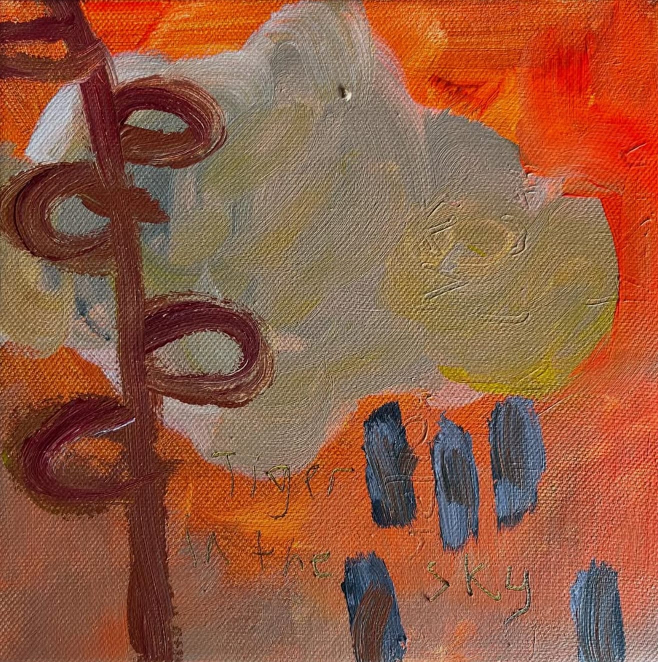 Jules Greaves, Tiger in the Sky, 2025