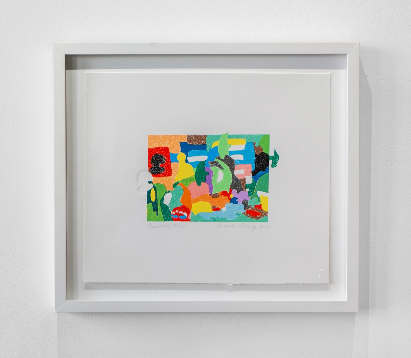 Candida Alvarez, Adjust your eyes, 2024