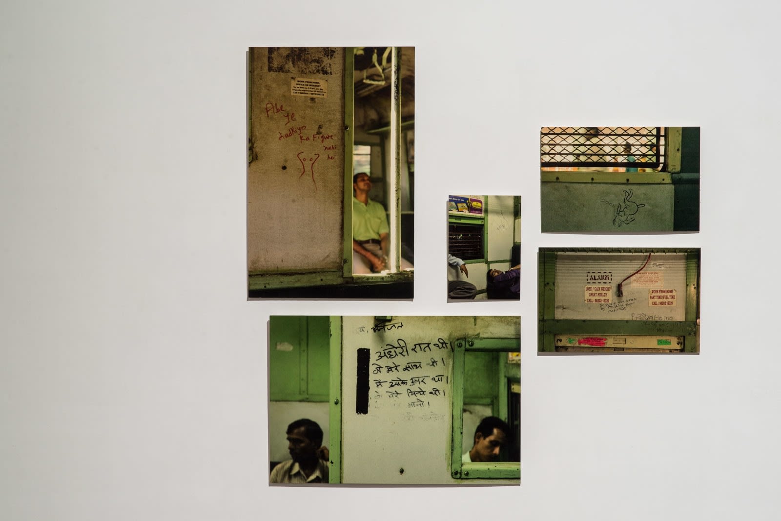 Chirodeep Chaudhuri, XXX: Mumbai’s suburban train graffiti series