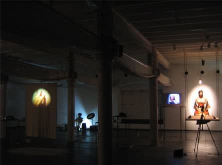 Rehaan Engineer, Image from the performance of The Secret Love Life of Ophelia, 2006