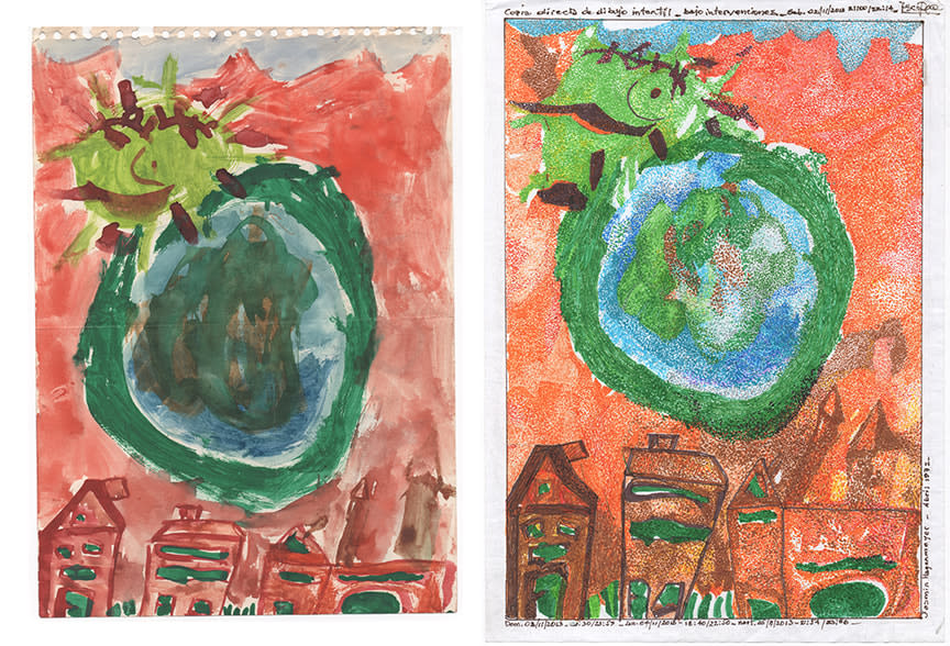 Teresa Burga, Untitled, (Jasmin Hagenmeyer - Abril 1972), 2013