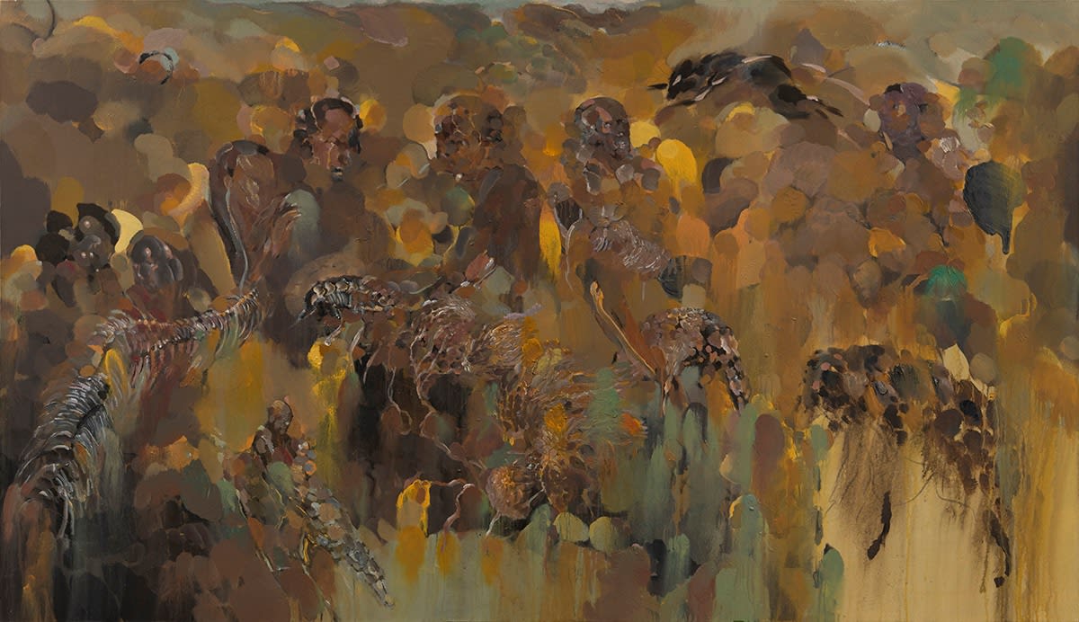 Amitesh Shrivastava, Weavers Family I, 2019