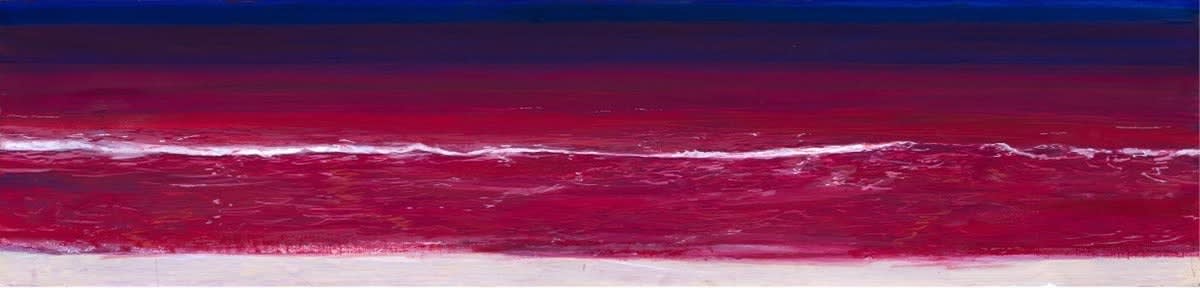 Mahesh Baliga, Sea in the dusk, 2019