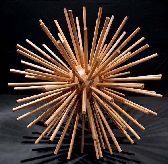 Prasad Shetty & Rupali Gupte, Poky Sphere , 2017