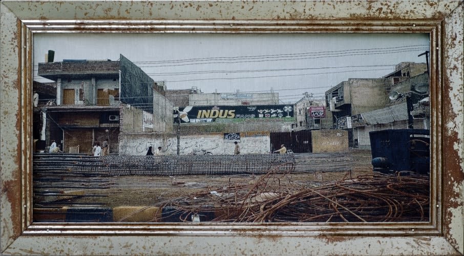 Risham Syed, We are sorry for this Transient Inconvenience Series: Indus fans, 2012