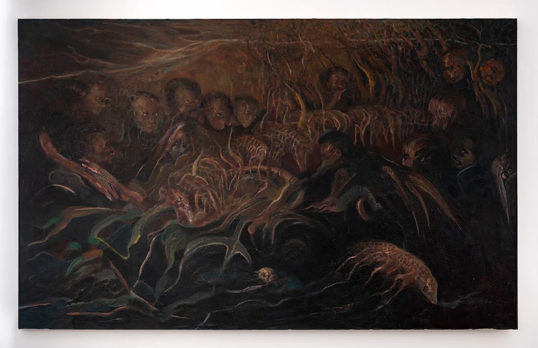 Amitesh Shrivastava, While Crossing, 2021