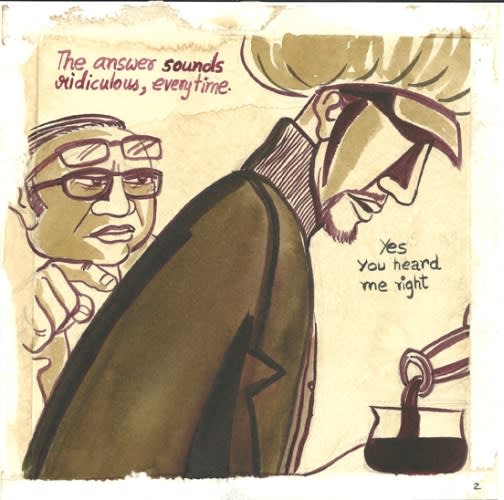 Sarnath Banerjee, High Jump 2/16, 2012