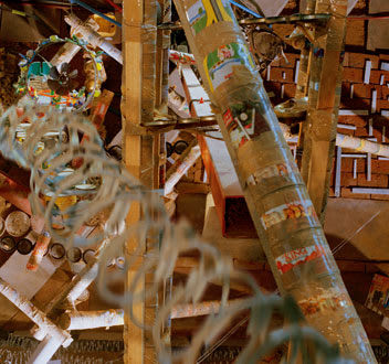 Vivan Sundaram, Barbed Wire, 2008