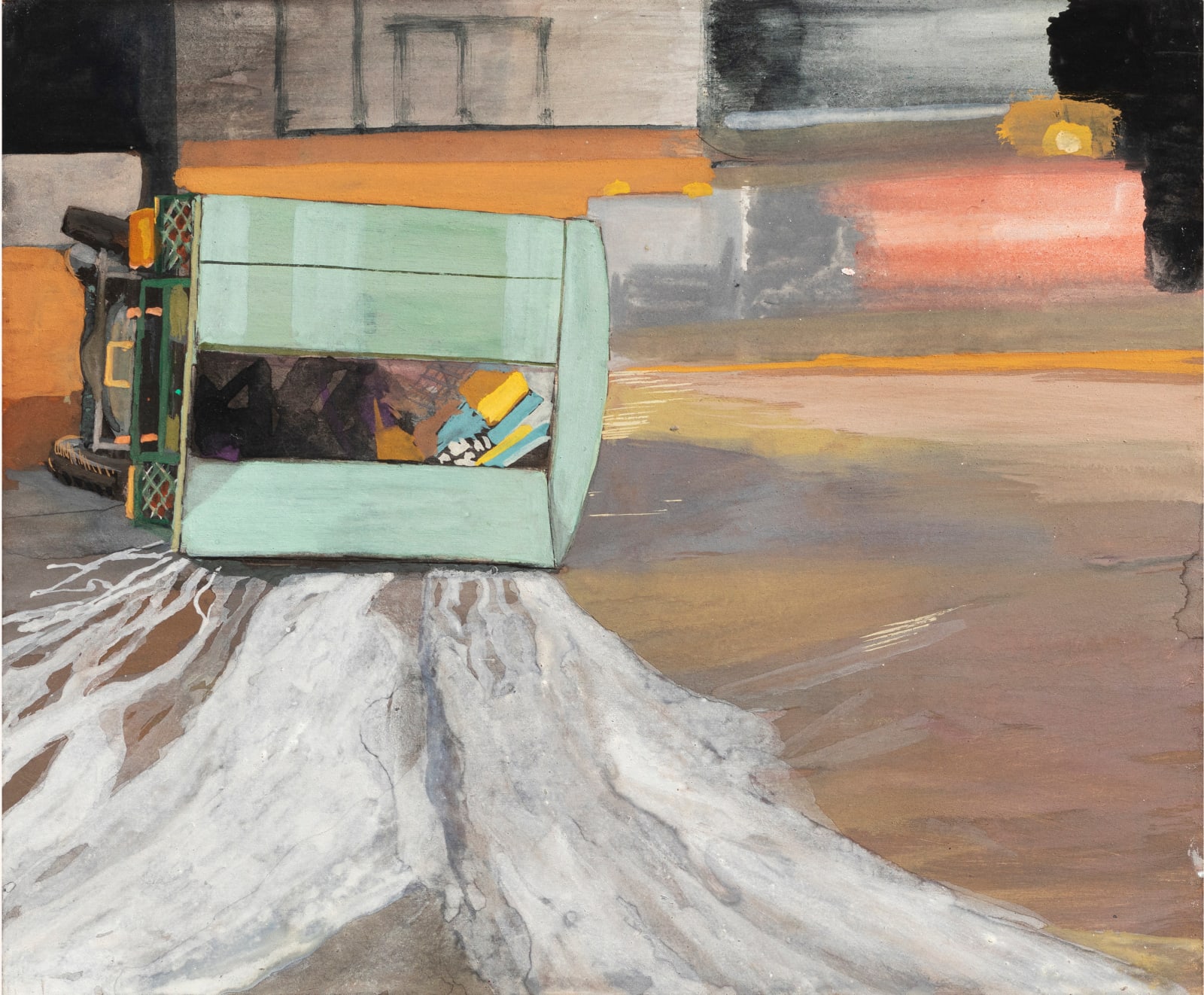 Mahesh Baliga, Milk on road, 2018-19