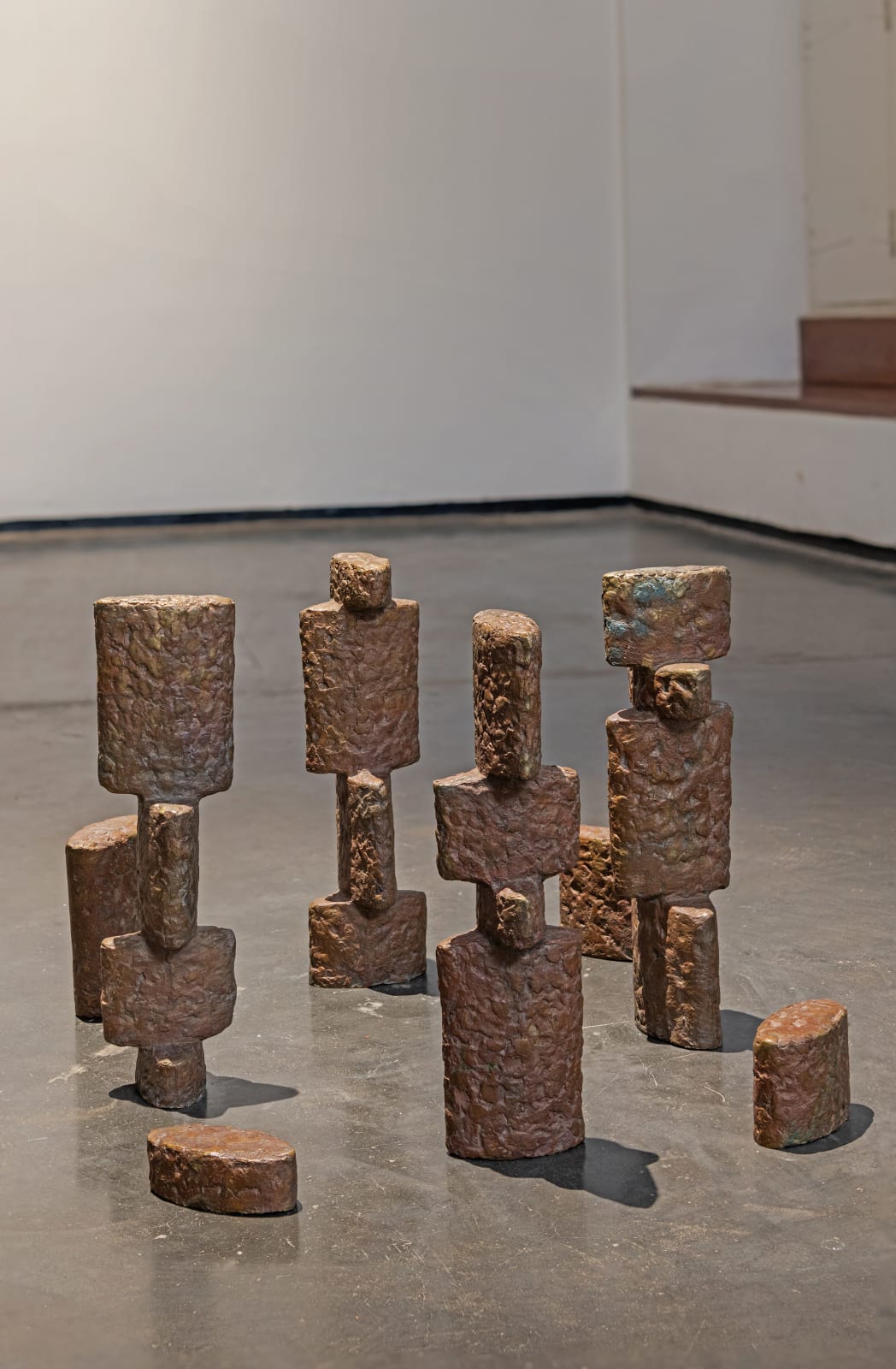 Sushen Ghosh, Composition 1:2:3:4 (set of 8), 1990-95