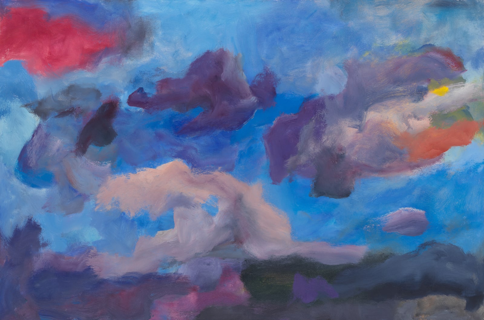 Jon Schueler, No Mass Only Sea (o/c 1502), 1987