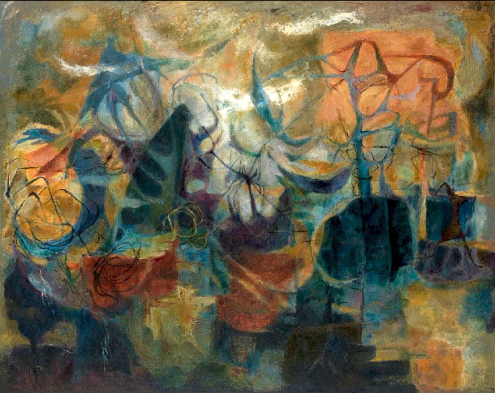 Gertrude Barrer, Mountain Winds II, 1950