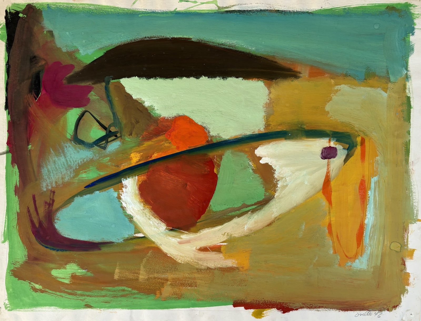John Grillo, Untitled, 1946