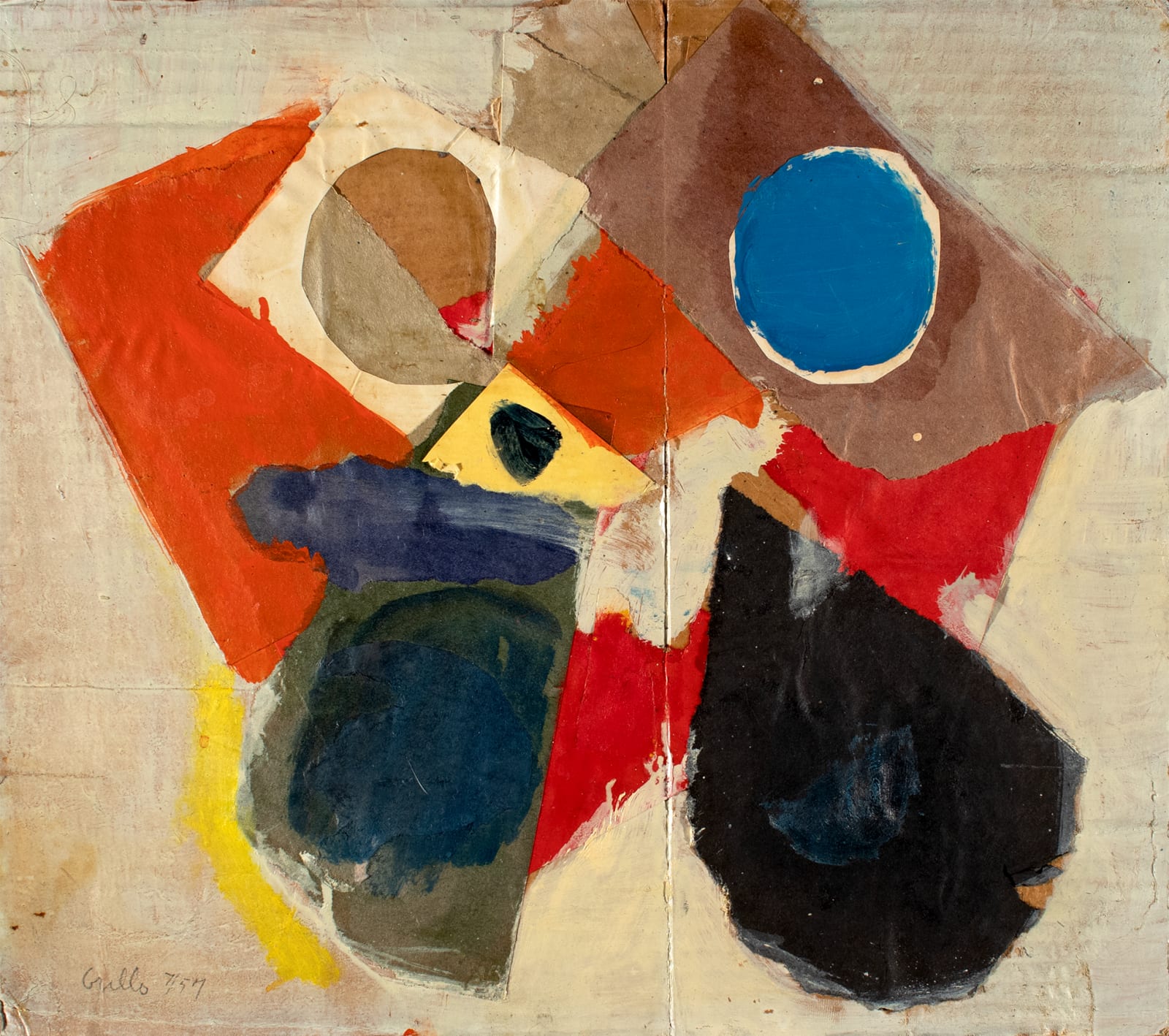 John Grillo, Untitled #18, 1957