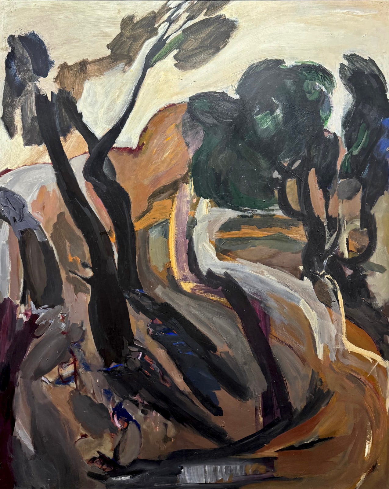 Connie Fox, Cottonwoods, 1952