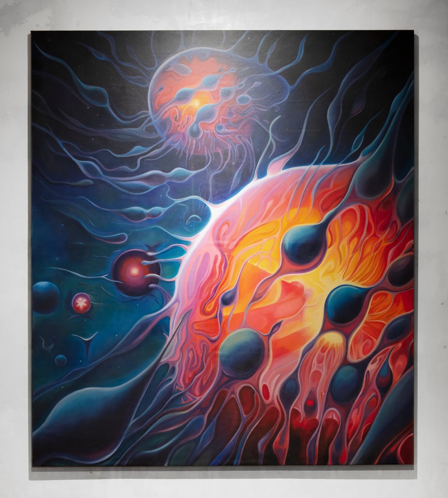 Luis Enrique Zela-Koort, Worlds Without Fever (Indra's Net), 2023