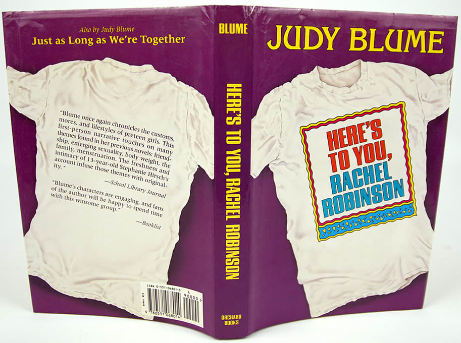 Here's to You, Rachel Robinson. Dust jacket