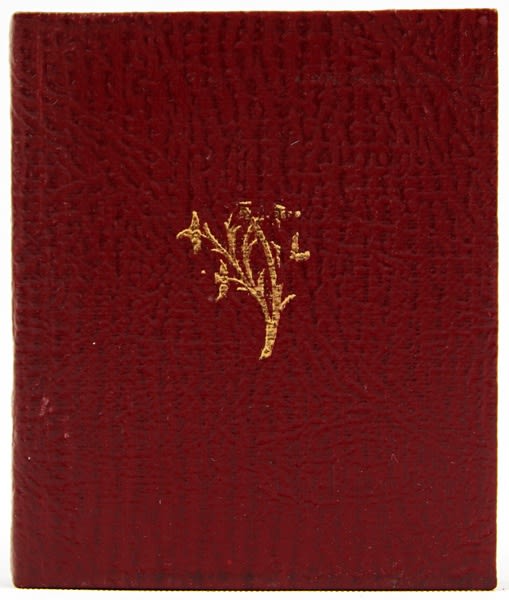 Bibliography of the Hillside Press by Frank E. Irwin. Front cover board.