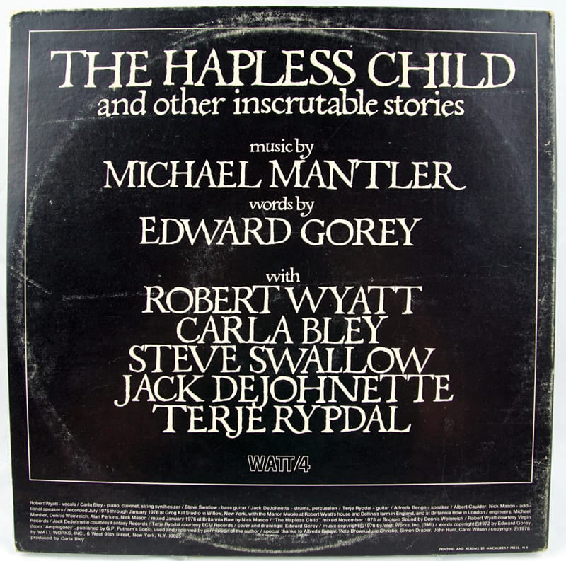 The Hapless Child and Other Inscrutable Stories. Back