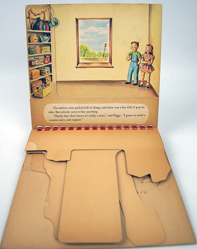 Let's Have a Store. A Build-Up Book. Illustration
