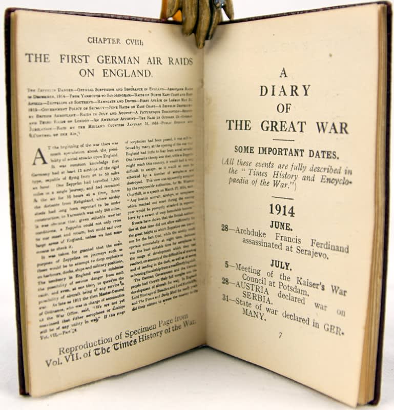 The Times History of the War (cover title). Interior page.