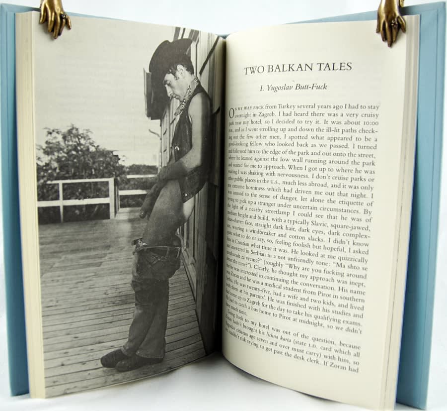 Hard. True Gay Encounters Volume 2. Illustrated text spread