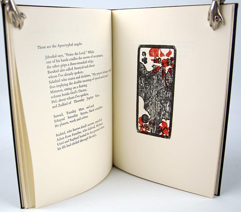 Angels in the House by Jerred Metz, illustrated by Steve Davis. Interior page with illustration.